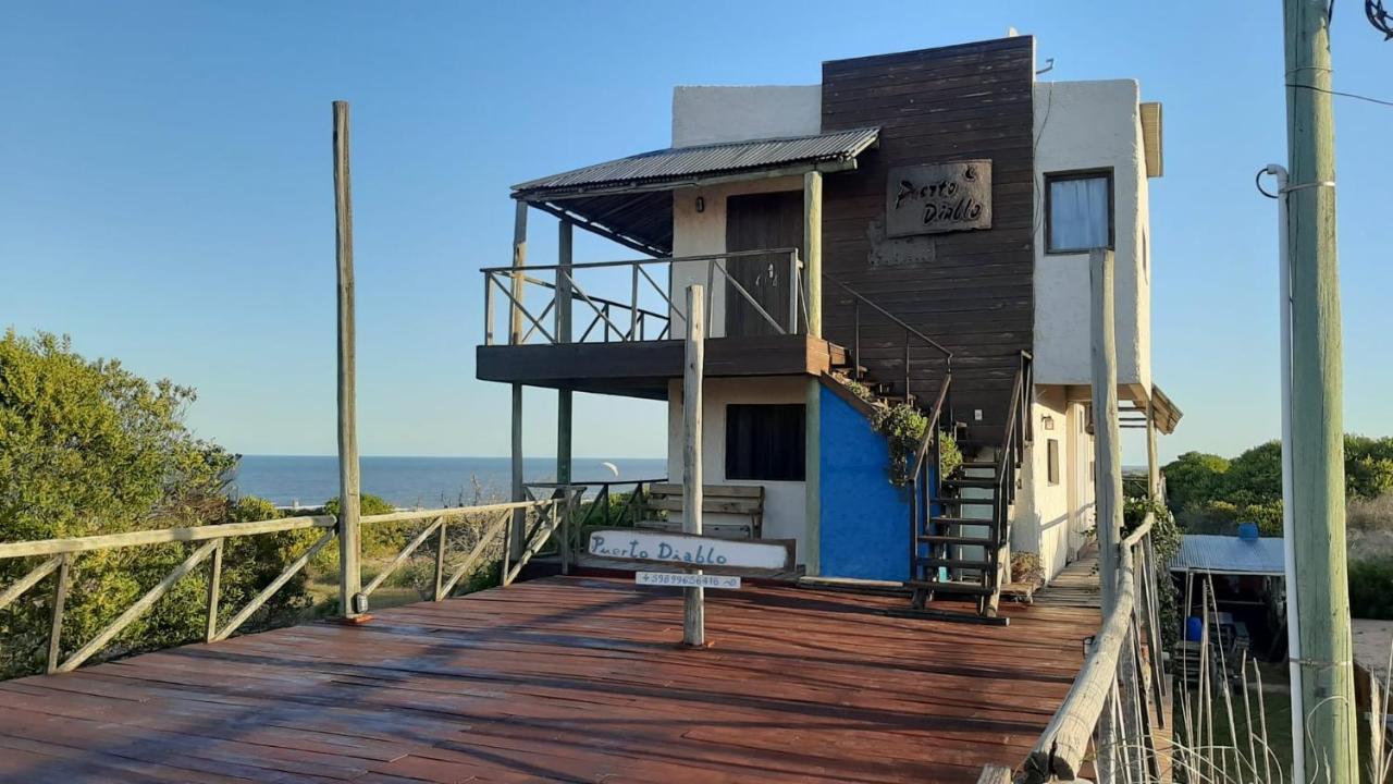 Cabanas Puerto Diablo Punta Del Diablo Exteriör bild